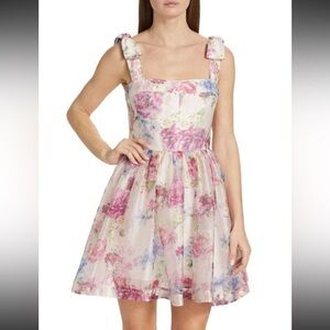 Monique Lhuillier Women’s Peony Fit-&-Flare Minidress